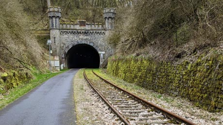Kanonenbahn-Radweg Tunnel Küllstedt
