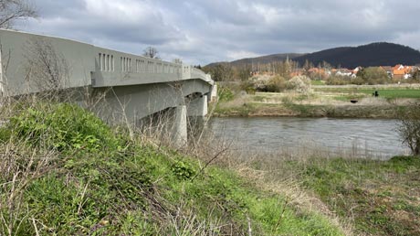 Werrabrücke bei Frieda