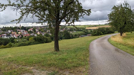 Jagstradweg Ausblick Lendsiedel