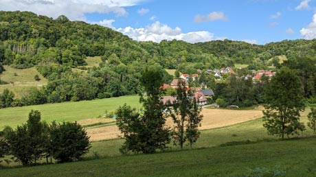 Ausblick von der K2586 Unterscheffach