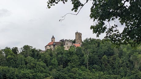 Blick zur Burg Krautheim Blick zur Burg Krautheim