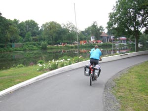 Radweg kurz vor Gießen Radweg kurz vor Gießen