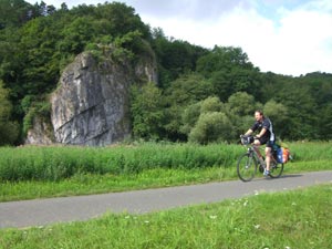 Felsen an der Lahn