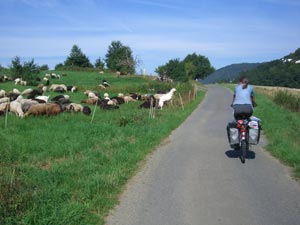Lahntal-Radweg vor Nassau Lahntal-Radweg vor Nassau