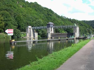 Lahn Schleuse Scheidt
