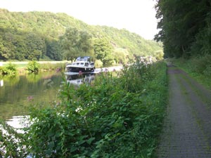 Schleusenweg Schleuse Scheidt