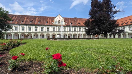 Loisach-Radweg Kloster Benediktbeuern