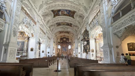 Loisach-Radweg Kloster Benediktbeuern