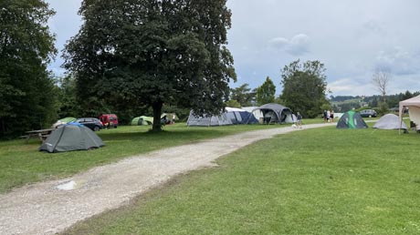 Lech-Radweg Campingplatz Lechbruck