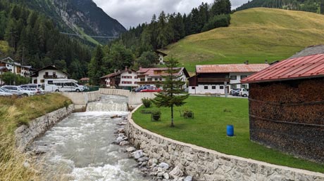 Lech-Radweg Tirol Hhenbach Holzgau