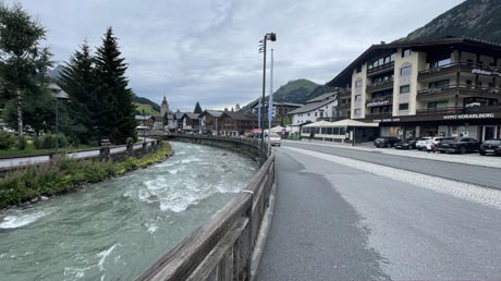 Lech am Arlberg Bushaltestelle