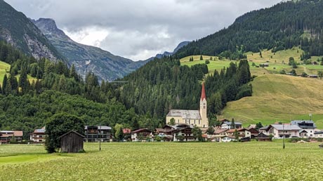 Lech-Radweg Holzgau in Tirol