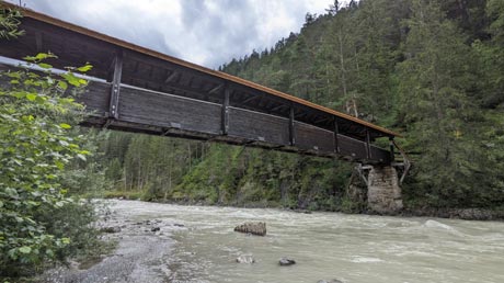 Lechradweg Lechbrücke