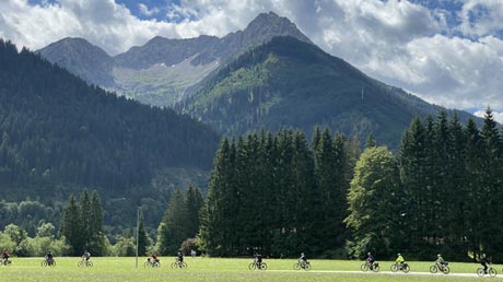 Lech-Radweg Ausblick Lech-Radweg Ausblick
