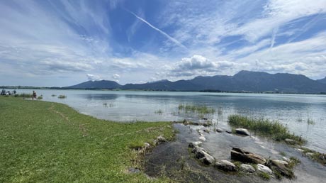 Lech-Radweg - Seeblick