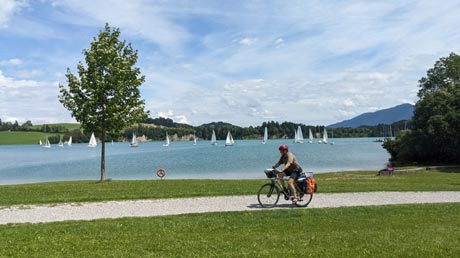 Lech-Radweg - Seeblick