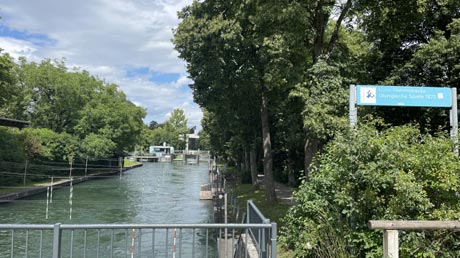 Lech-Radweg Lechwehr