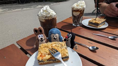 Lech-Radweg Kuchen am Augsburger Hochablass Lech-Radweg Kuchen am Augsburger Hochablass