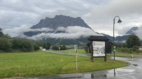 Lermoos Abreisetag mit Regen