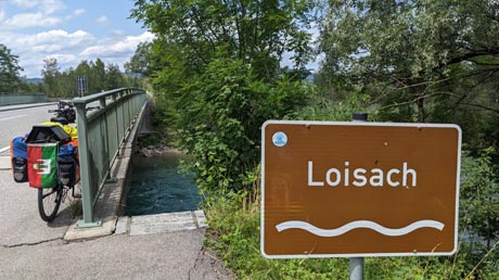 Loisach am Auslauf Kochelsee