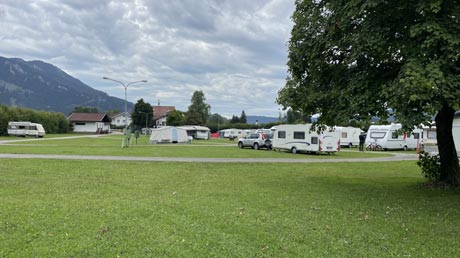 Lech-Radweg Campingplatz Reutte in Tirol Lech-Radweg Campingplatz Reutte in Tirol