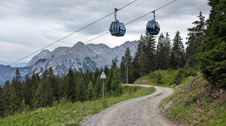 Wanderung von der Wolfratshauser Hütte Wanderung von der Wolfratshauser Hütte