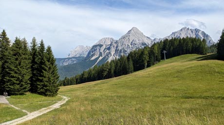 Wanderung von der Wolfratshauser Hütte Wanderung von der Wolfratshauser Hütte