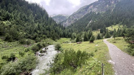 Wanderung auf dem Lechweg nach Holzgau