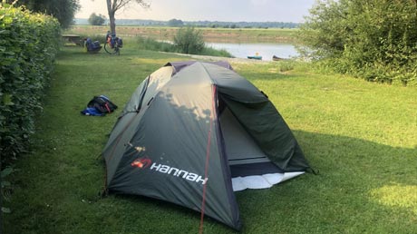 Leine-Heide-Radweg Camping Aller-Leine-Tal Ahlden
