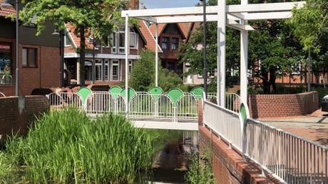 Leine-Heide-Radweg Hebebrücke Soltau Leine-Heide-Radweg Hebebrücke Soltau