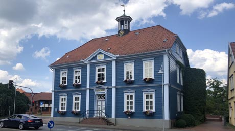 Leine-Heide-Radweg Altes Rathaus Soltau Leine-Heide-Radweg Altes Rathaus Soltau