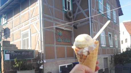 Eis am Cafe Alte Schule Eis am Cafe Alte Schule