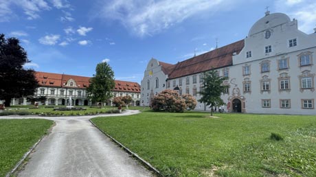 Loisach-Radweg Kloster Benediktbeuern