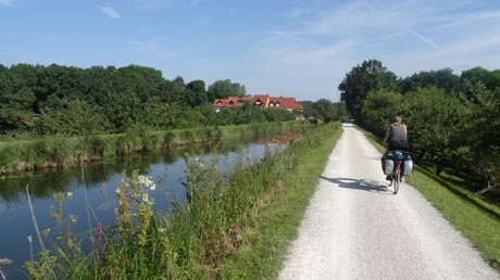 Radtour am Ludwig-Donau-Main-Kanal