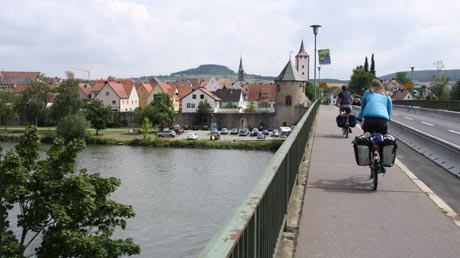Main-Radweg 2010: Brücke