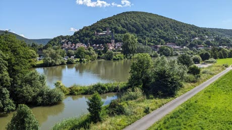 Mainradweg Ausblick