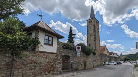 Karlstadt Altstadt Roter Turm