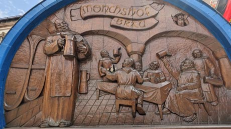 Kulmbach Bierfass Mönchshof Bräu Kulmbach Bierfass Mönchshof Bräu