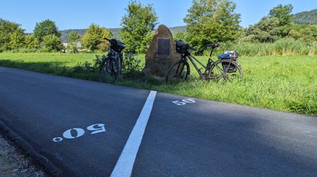 Mainradweg - 50. Breitengrad