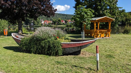 Mainradweg Rastplatz