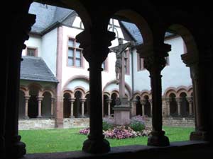 Aschaffenburg Kreuzgang Stift Aschaffenburg Kreuzgang Stift