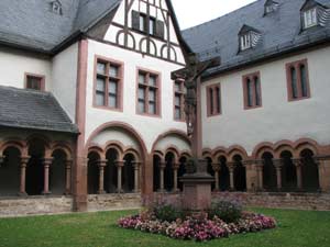 Aschaffenburg Kreuzgang Stift Aschaffenburg Kreuzgang Stift