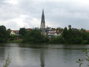 Main-Radweg hinter Hanau Main-Radweg hinter Hanau