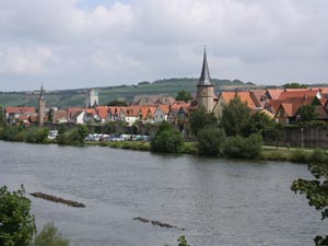 Blick nach Karlstadt