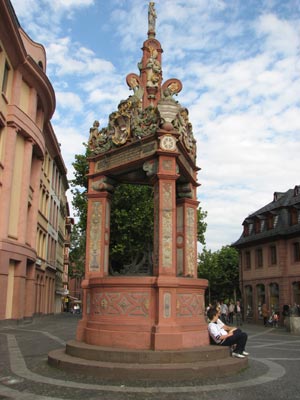 Mainz Marktbrunnen Mainz Marktbrunnen