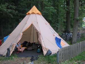 Camping Schweinfurt Tipis
