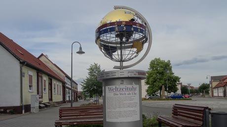 Arendsee Weltzeituhr Arendsee Weltzeituhr