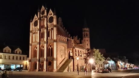 Tangermünde am Abend Tangermünde am Abend