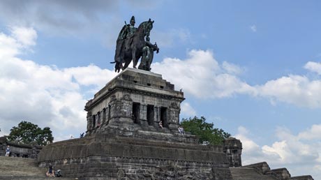 Deutsches Eck in Koblenz Deutsches Eck in Koblenz