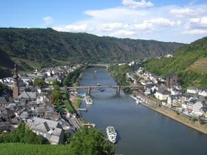 Blick von der Reichsburg Cochem Blick von der Reichsburg Cochem